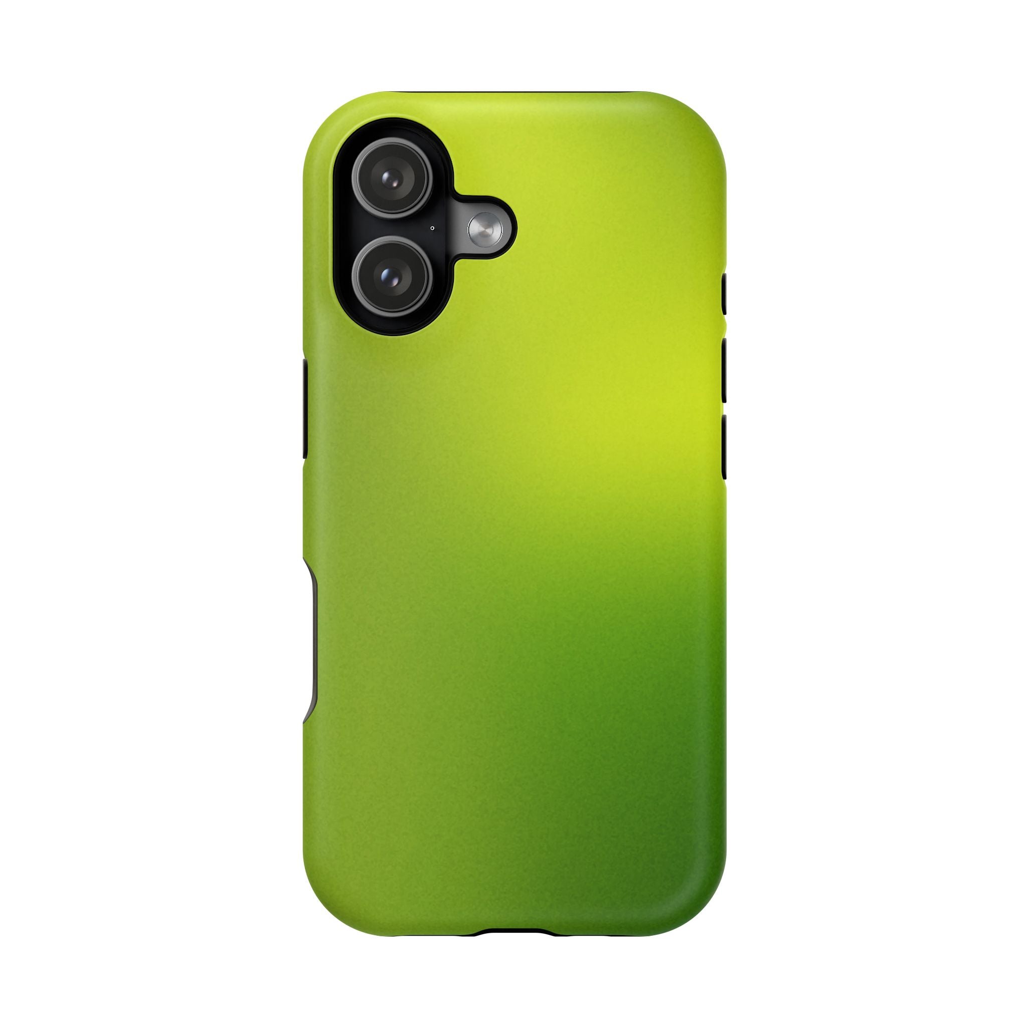 Lime Glow Tough iPhone Case