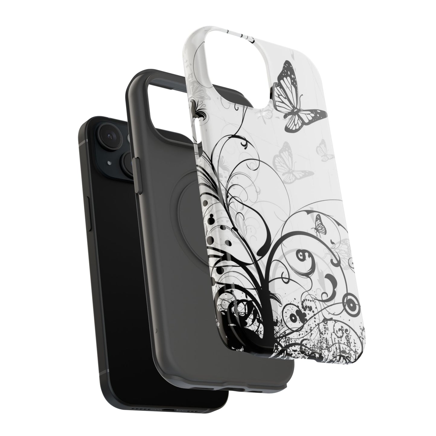 Night Flutter Tough iPhone Case