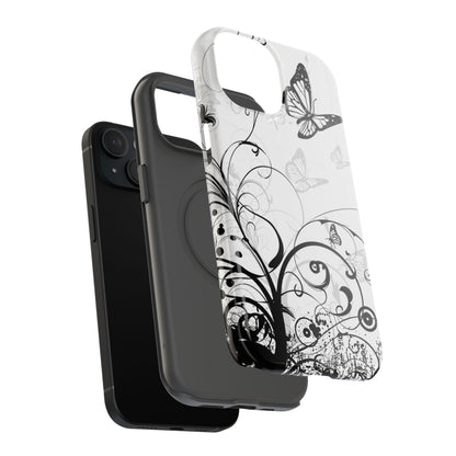 Night Flutter Tough iPhone Case