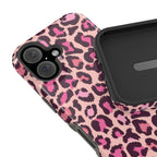 Pink Leopard Tough iPhone Case
