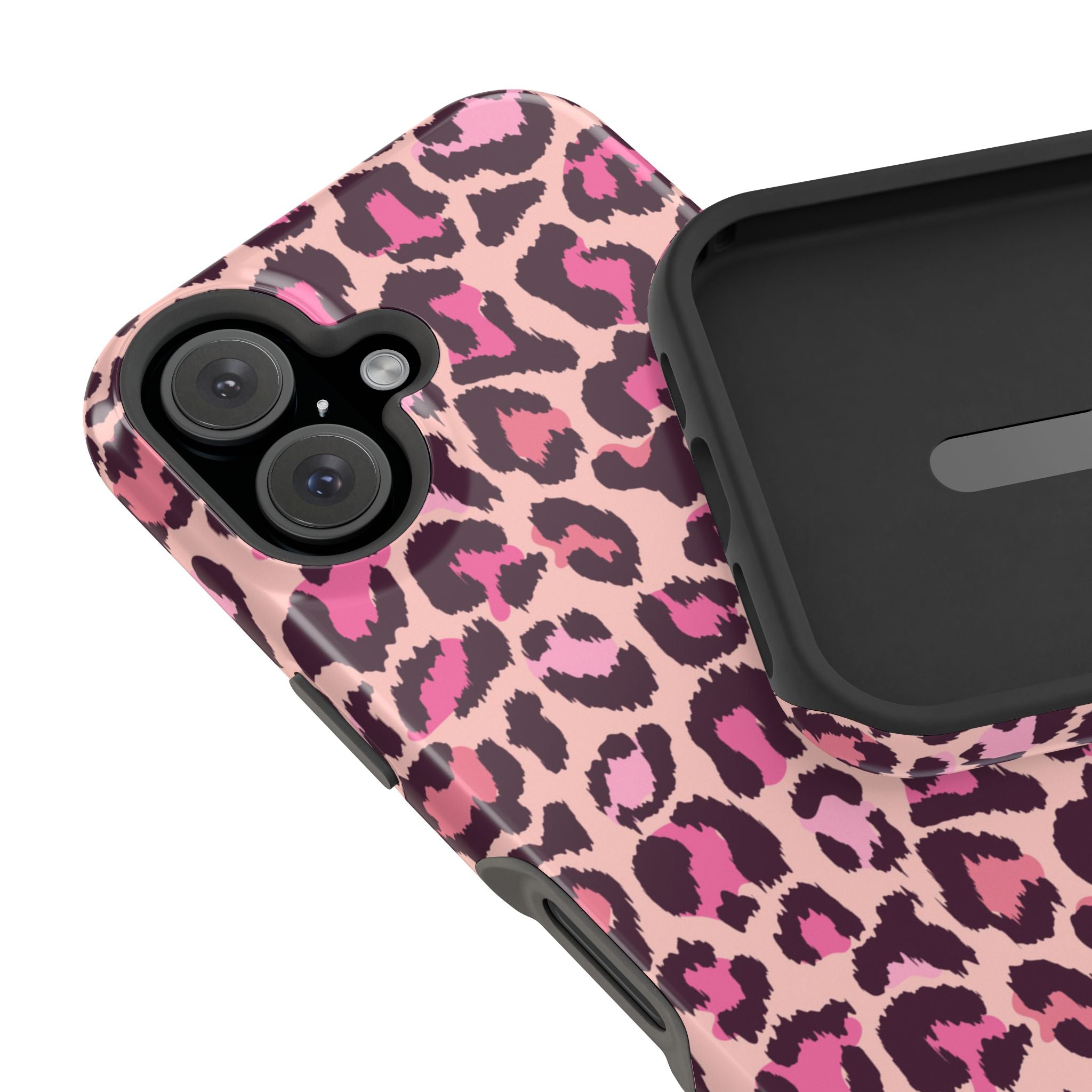 Pink Leopard Tough iPhone Case