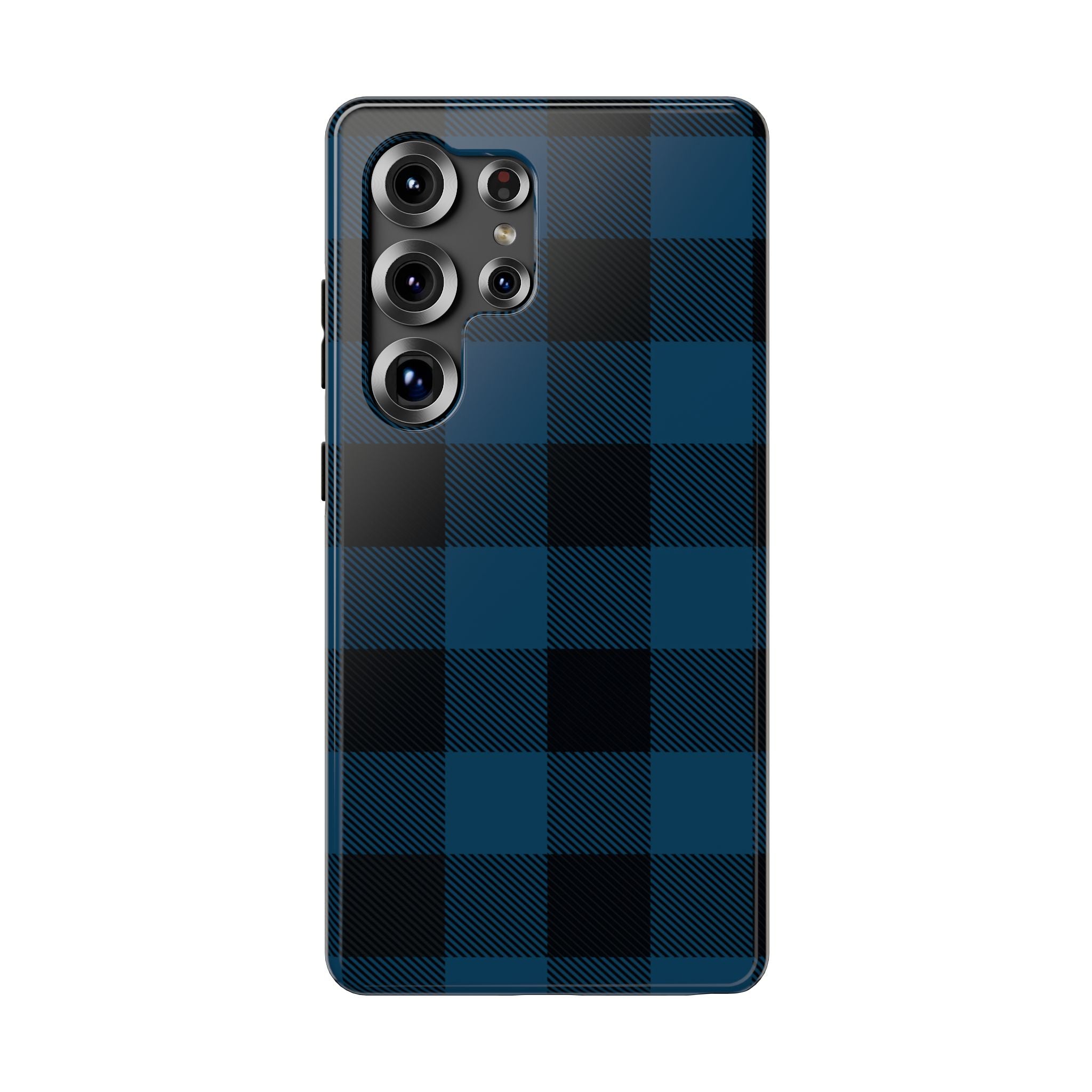 Blue Flannel Tough Samsung Case