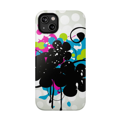 Electric Bloom Tough iPhone Case