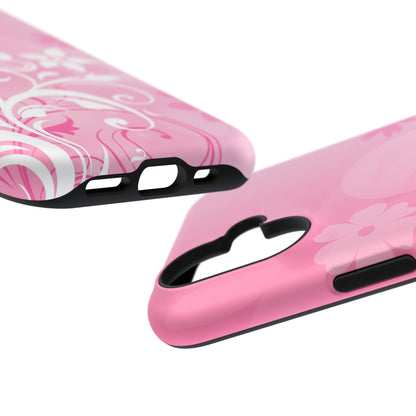 Pink Mood Tough iPhone Case