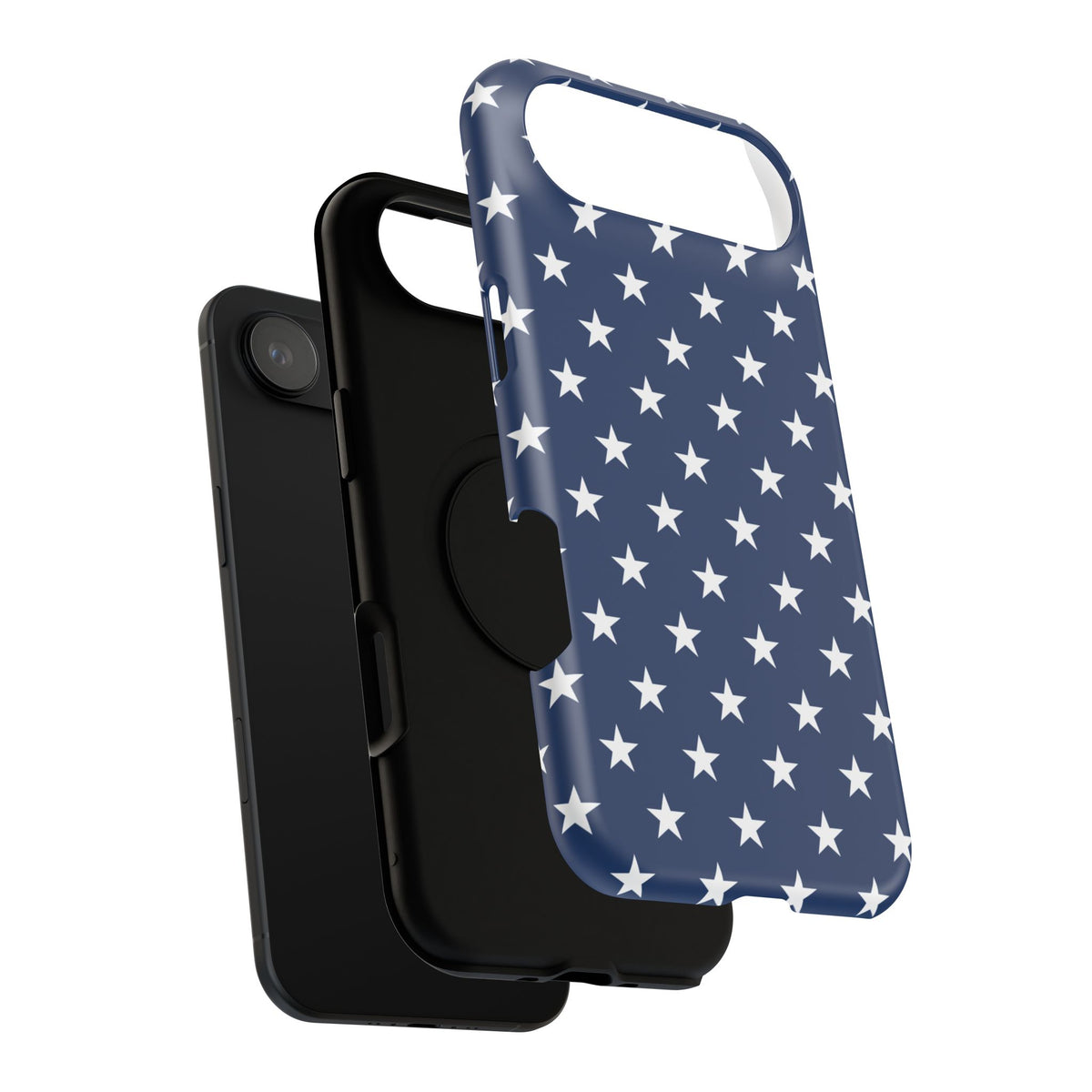 Deep Blue Stars Tough iPhone Case