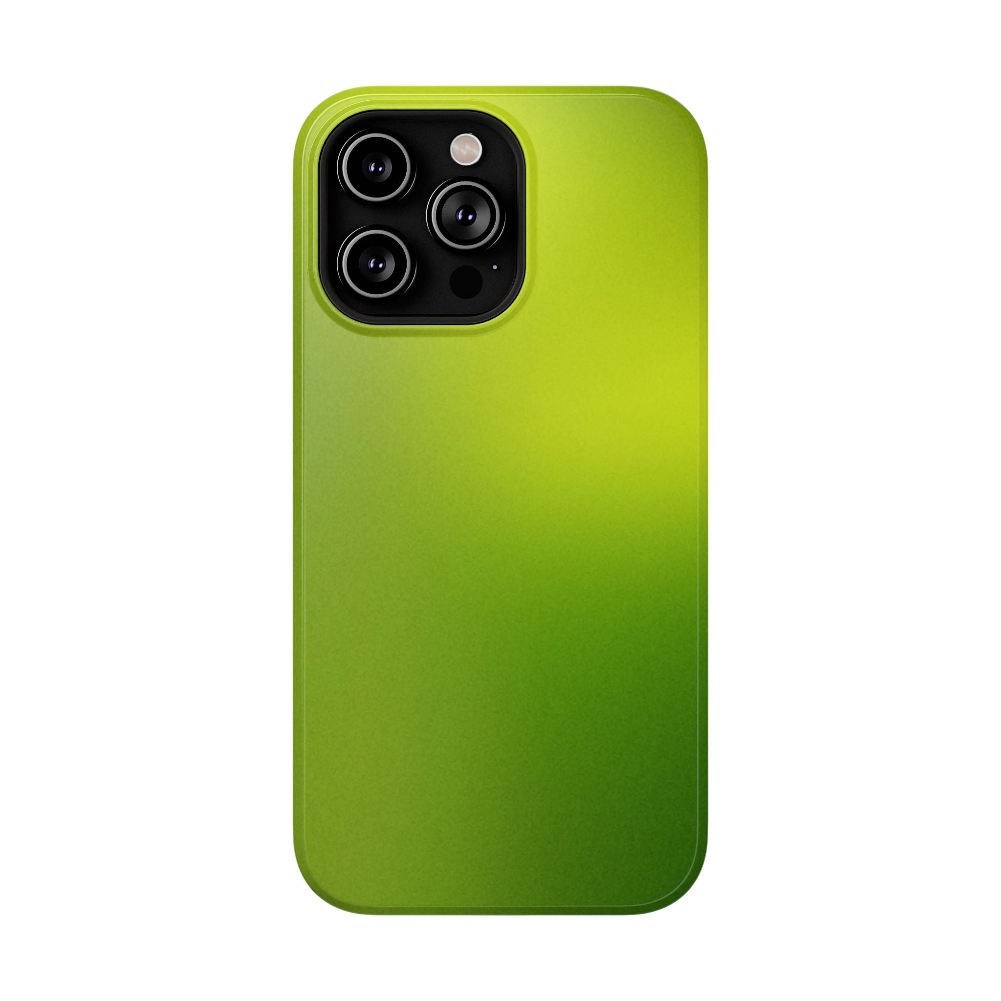 Lime Glow Tough iPhone Case