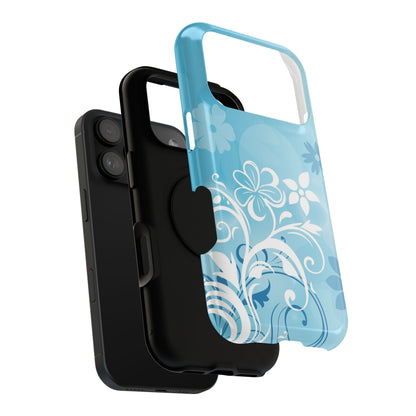 Blue Mood Tough iPhone Case