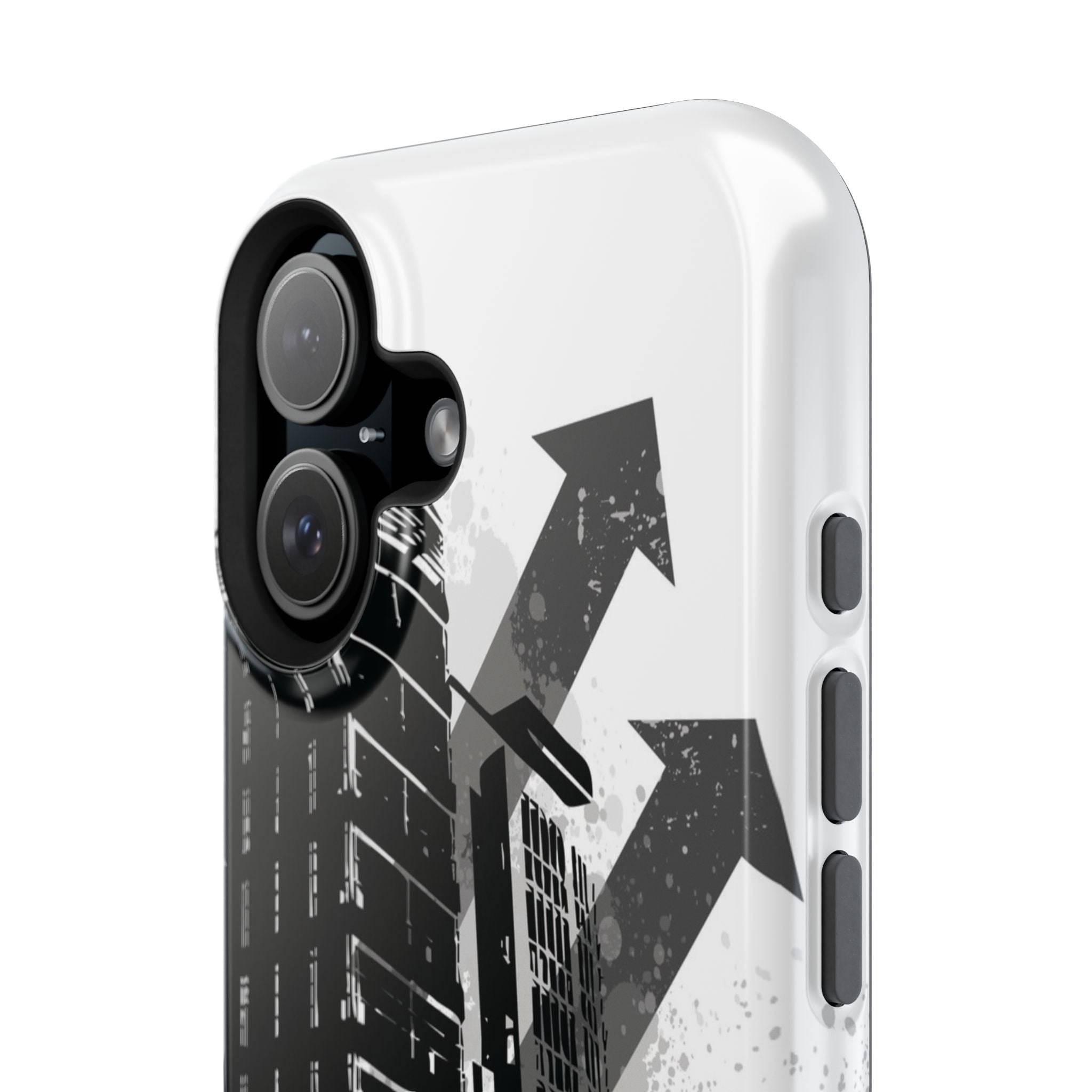 Monochrome City Tough iPhone Case