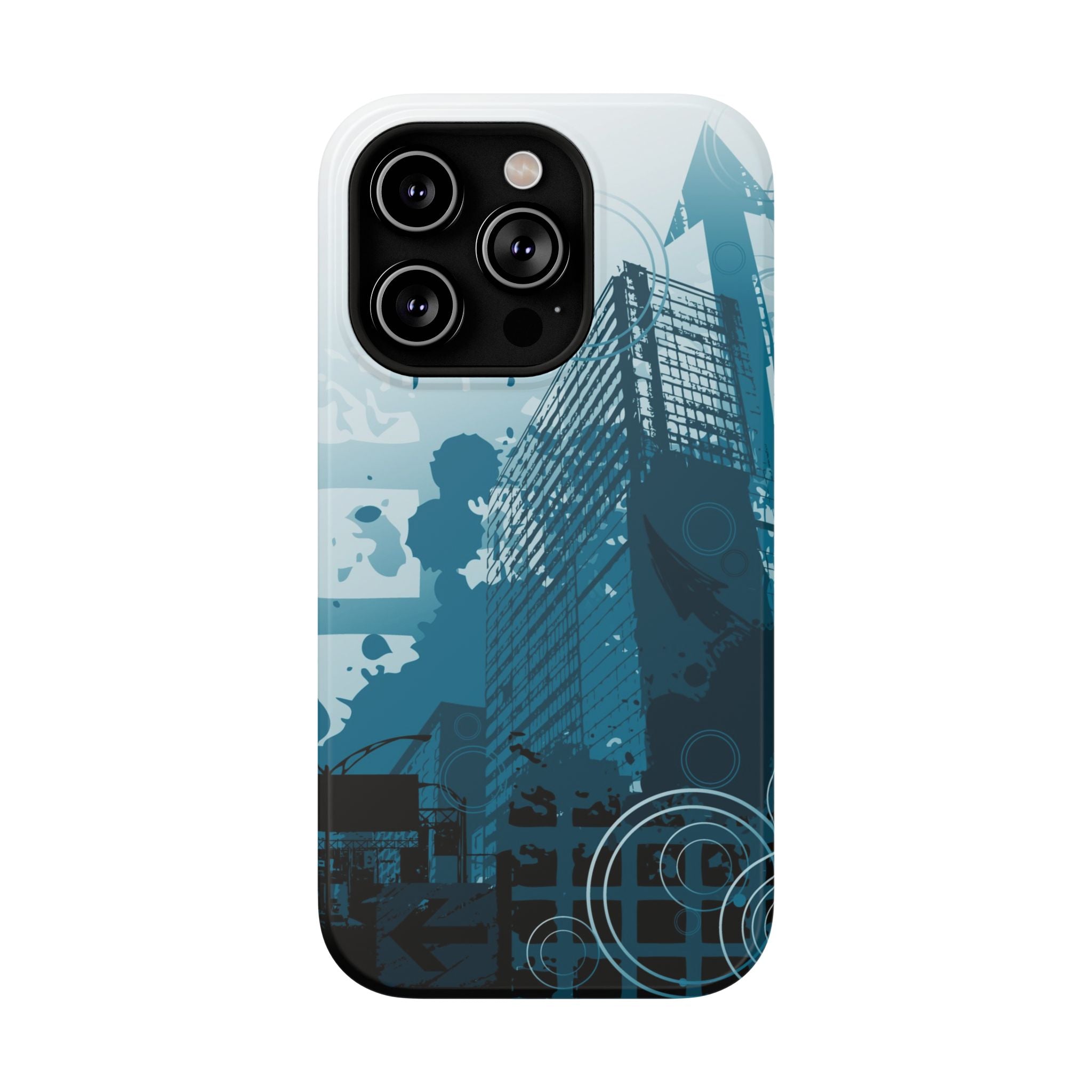 Blue Noise Tough iPhone Case