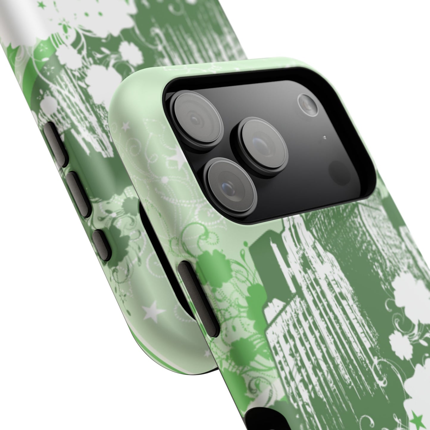 Green City Tough iPhone Case