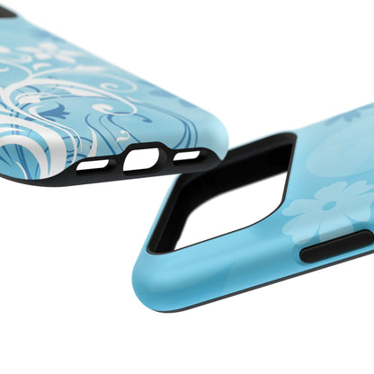 Blue Mood Tough iPhone Case