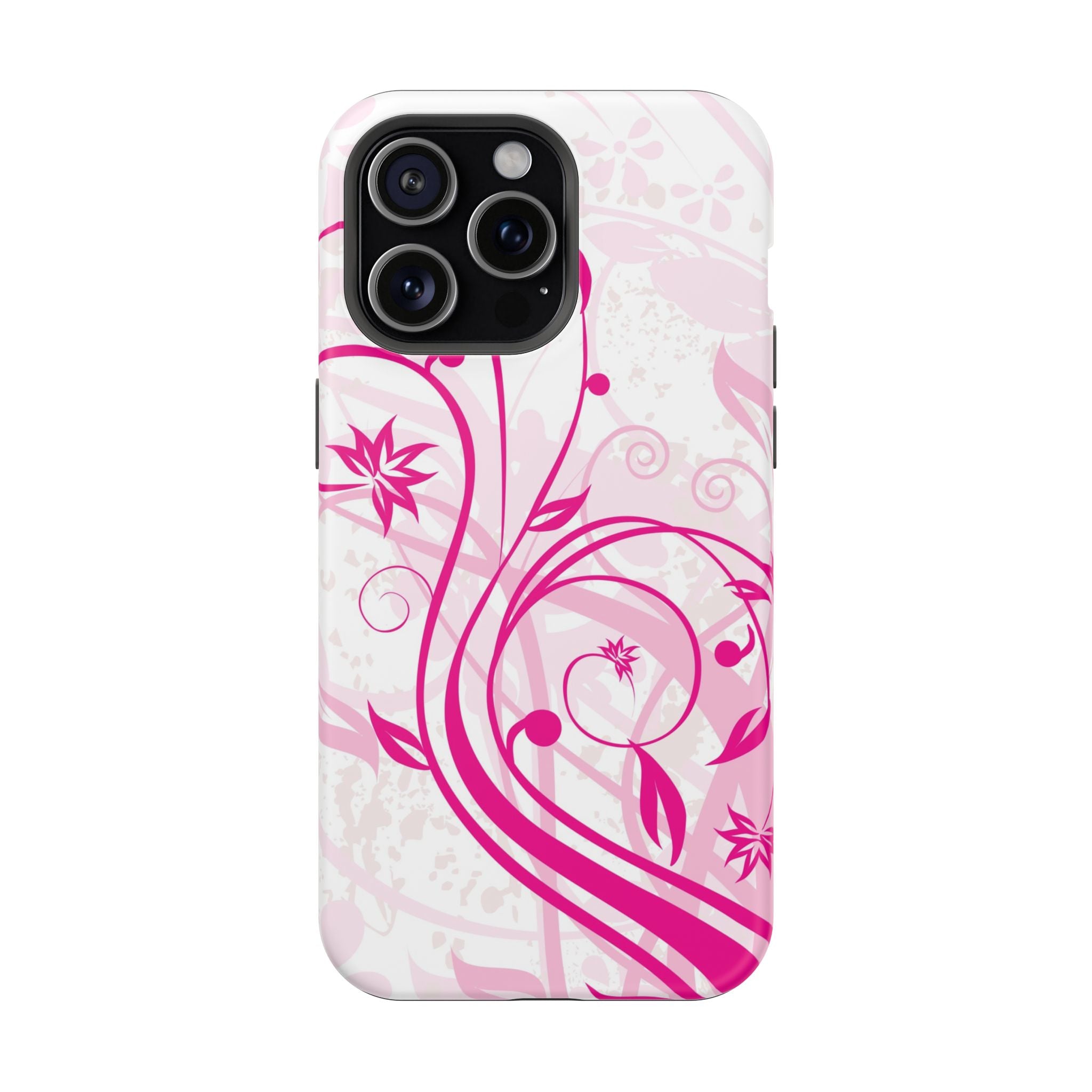 Flora Fuchsia Tough iPhone Case