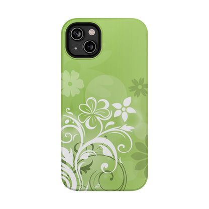Green Mood Tough iPhone Case