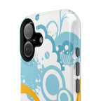Cloud Circuit Tough iPhone Case