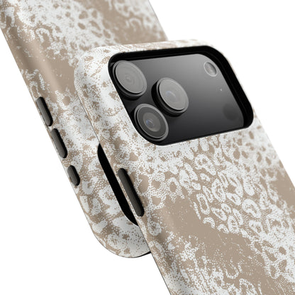 White Leopard MagSafe Tough iPhone Case