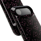 Midnight Flutter Tough iPhone Case