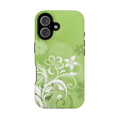 Green Mood Tough iPhone Case