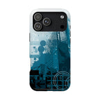 Blue Noise Tough iPhone Case