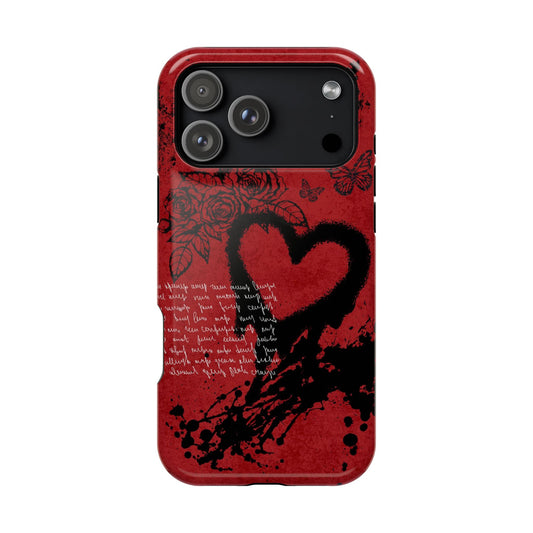 Crimson MagSafe Tough iPhone Case