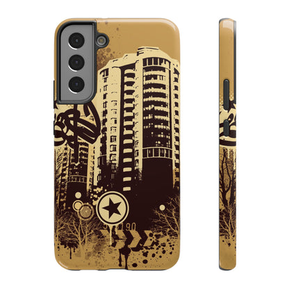 Brown City Tough Samsung Case