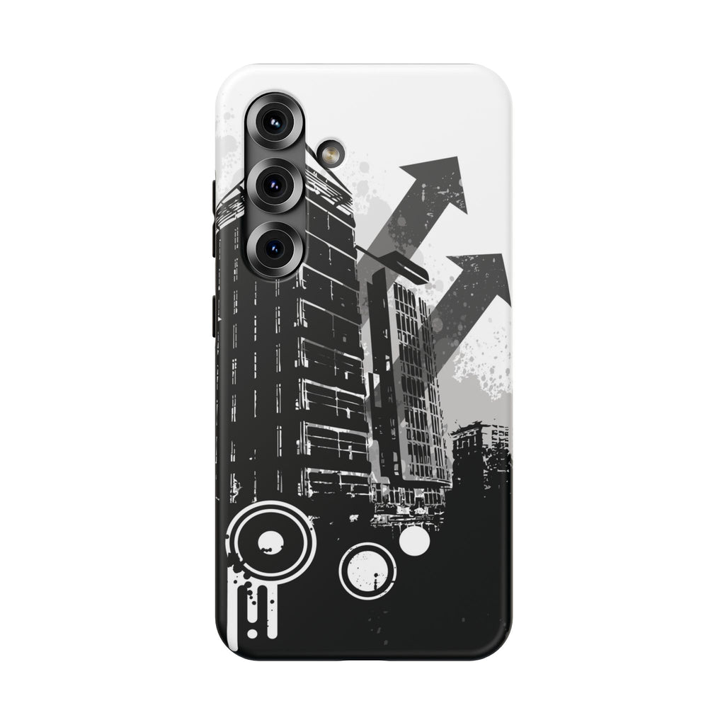 Monochrome City Tough Samsung Case