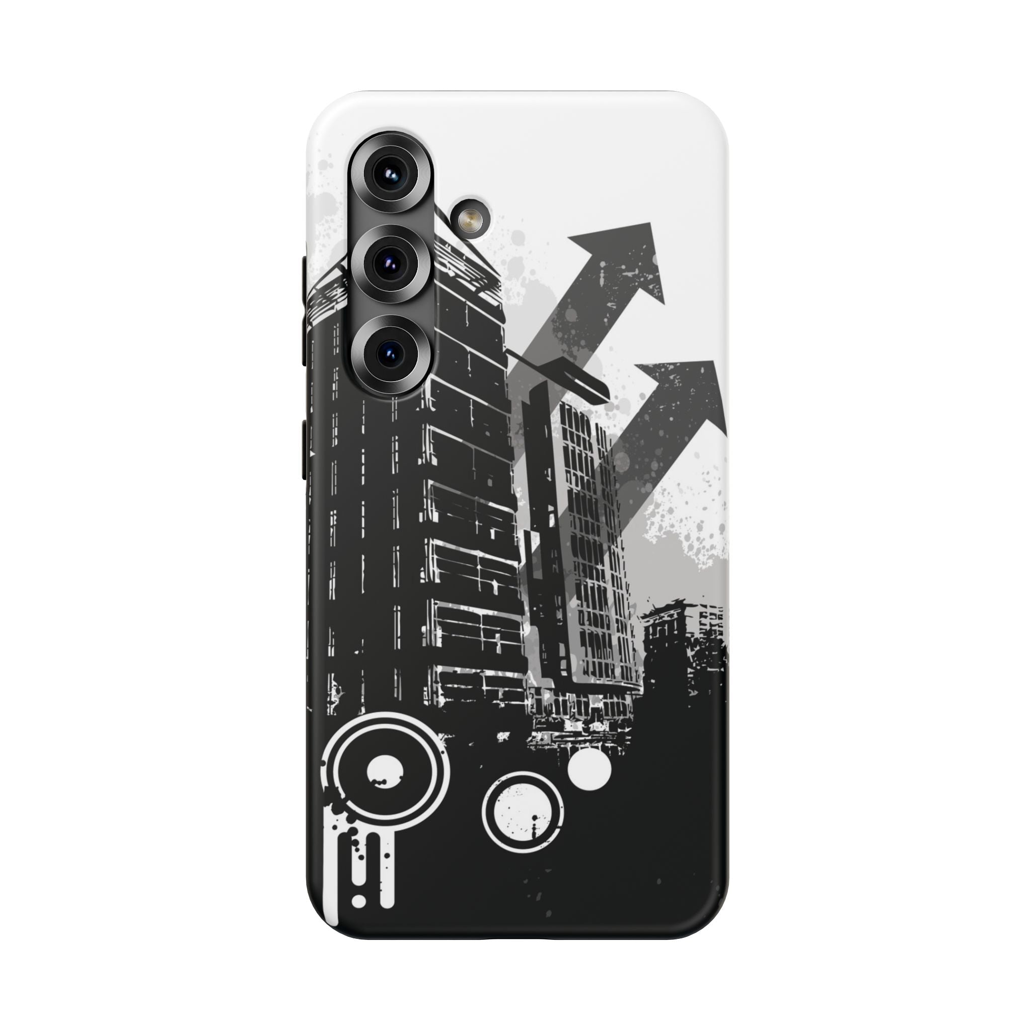 Monochrome City Tough Samsung Case