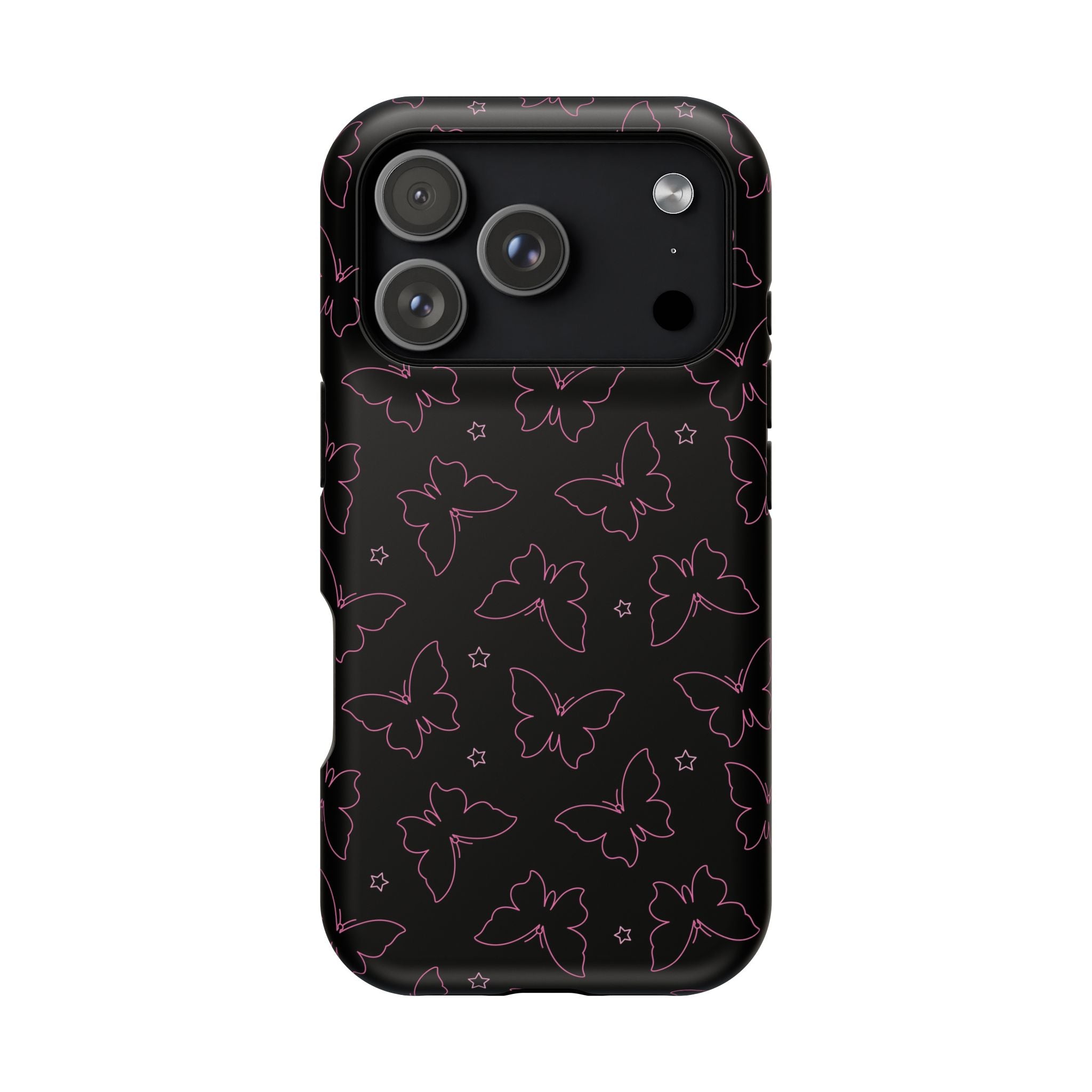 Midnight Flutter Tough iPhone Case