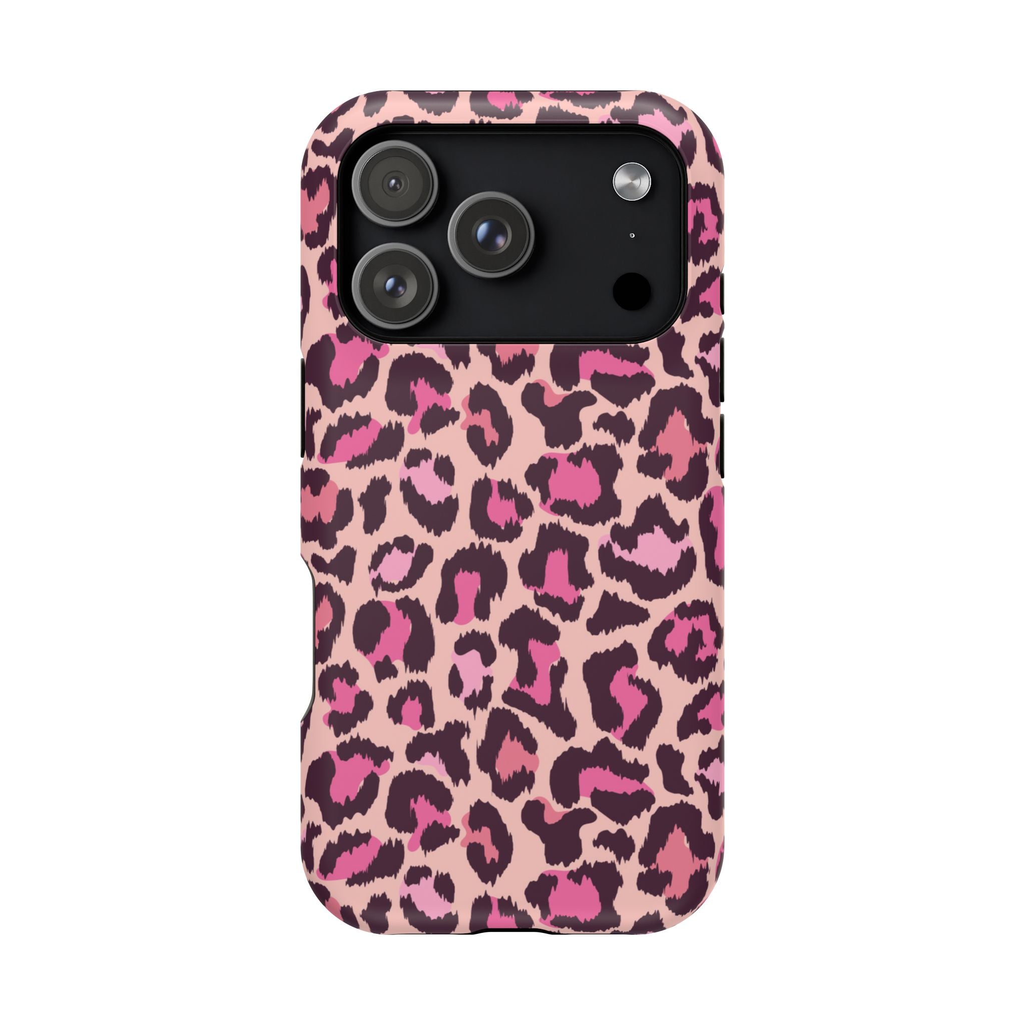 Pink Leopard Tough iPhone Case