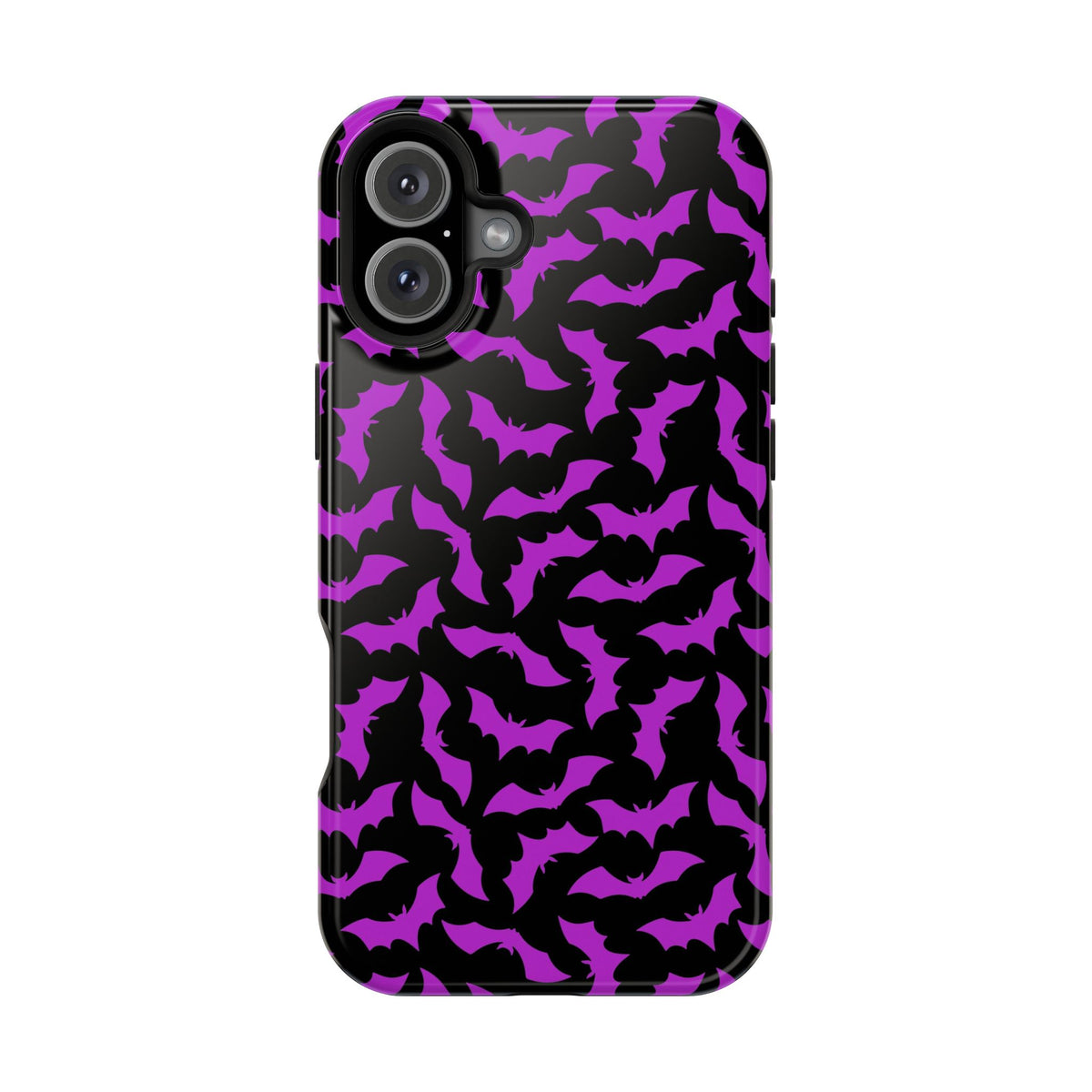 Purple Bats MagSafe Tough iPhone Case