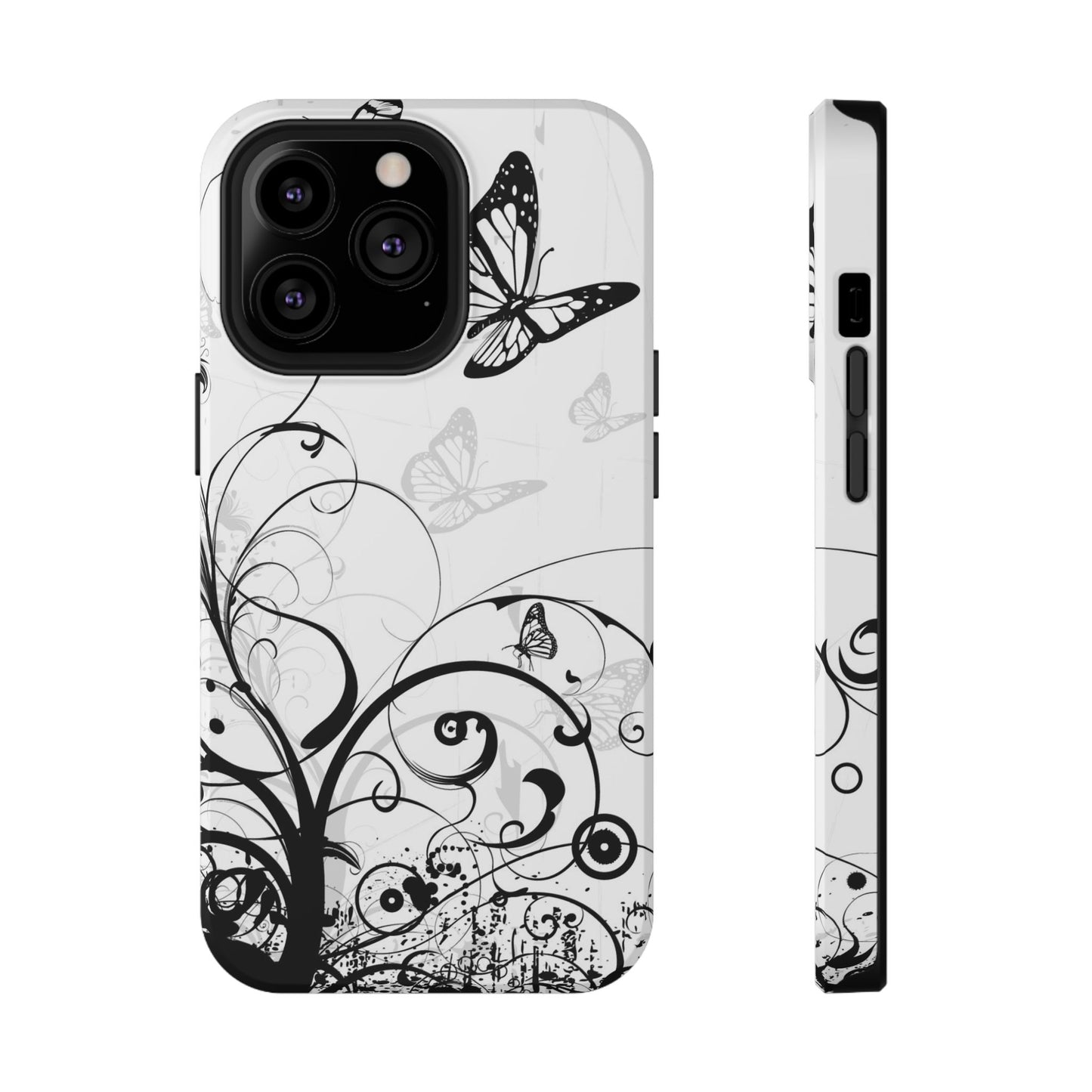 Night Flutter Tough iPhone Case