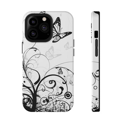 Night Flutter Tough iPhone Case