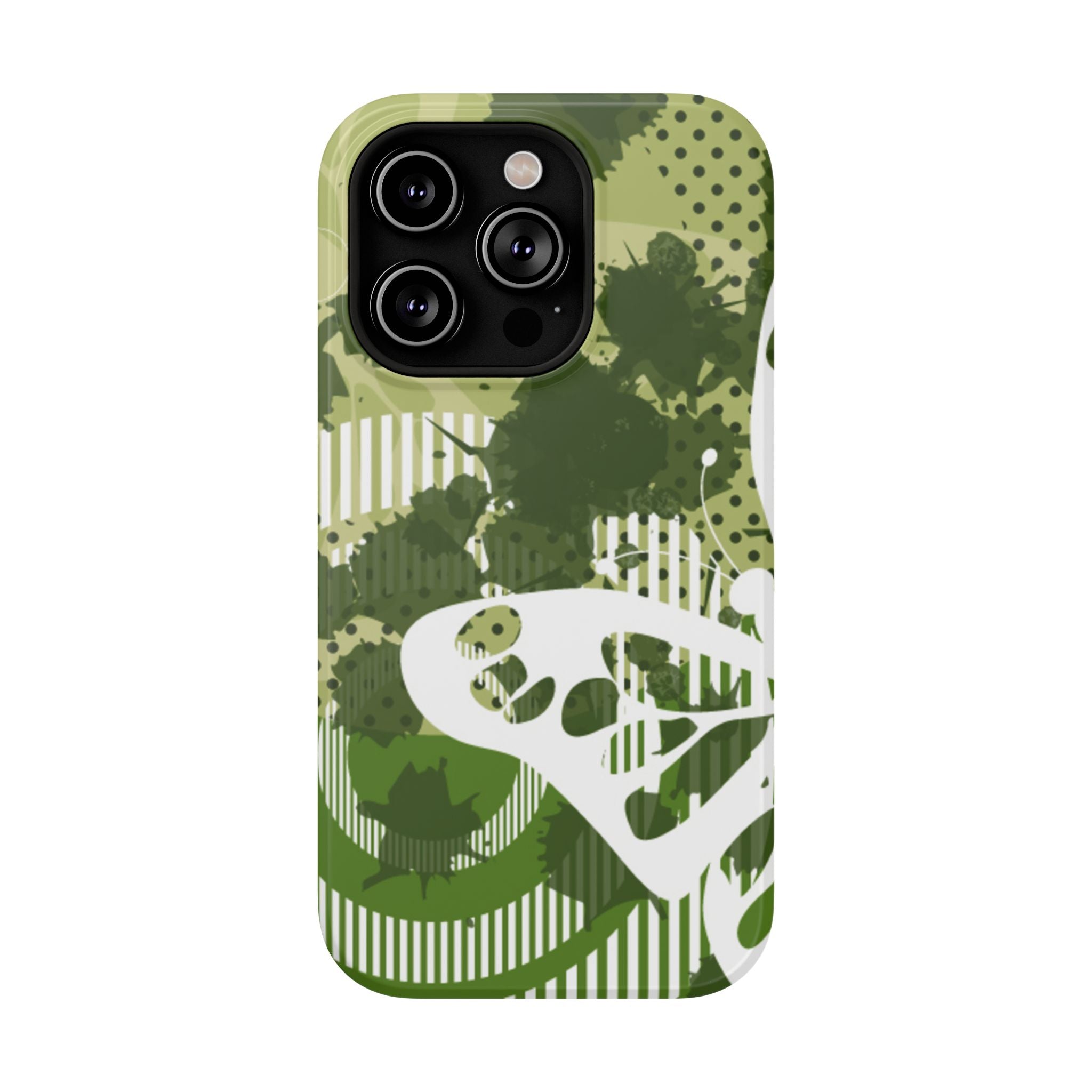 Green Echo Tough iPhone Case