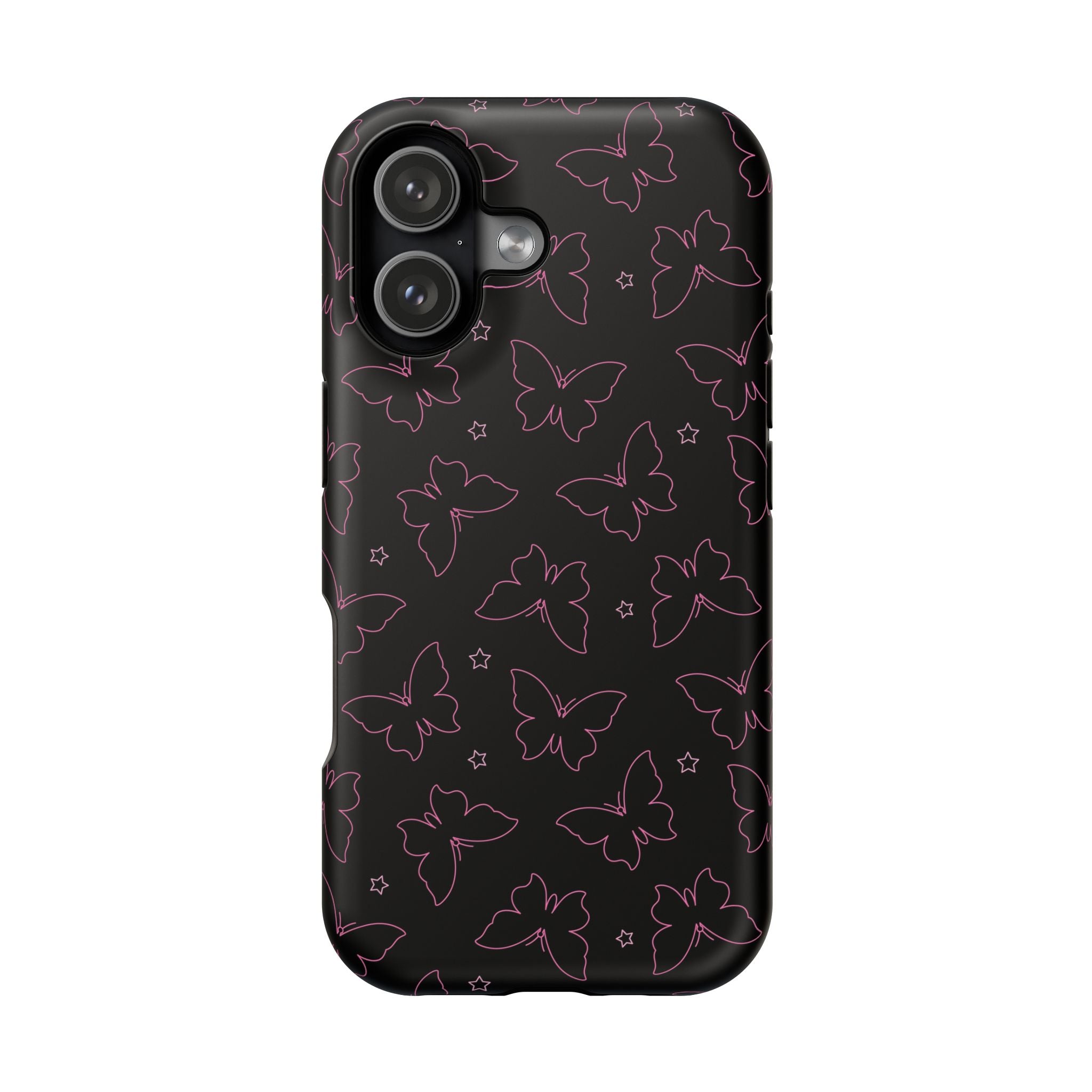 Midnight Flutter Tough iPhone Case