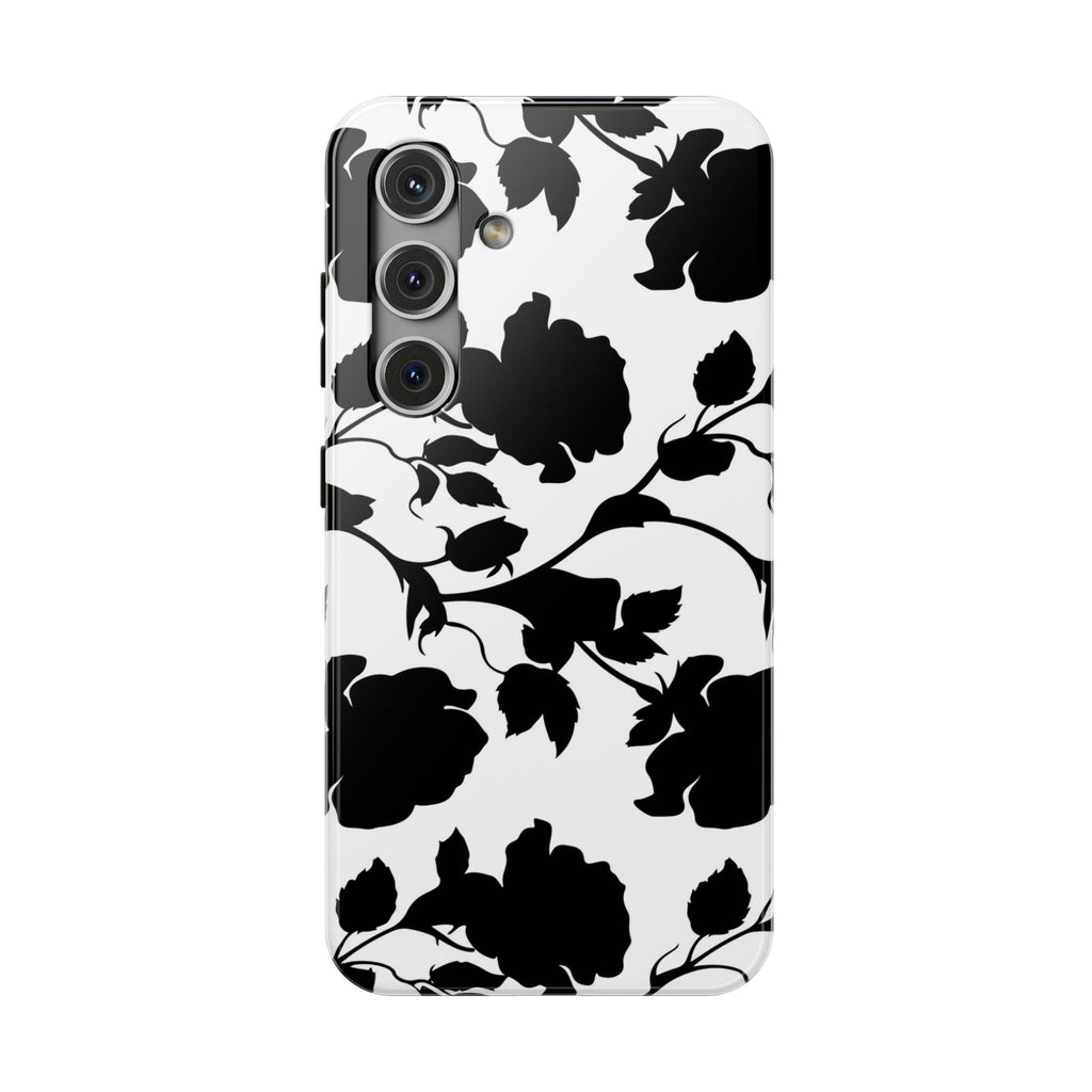 Black Roses Tough Samsung Case