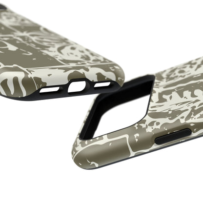 Faded Bloom Tough iPhone Case