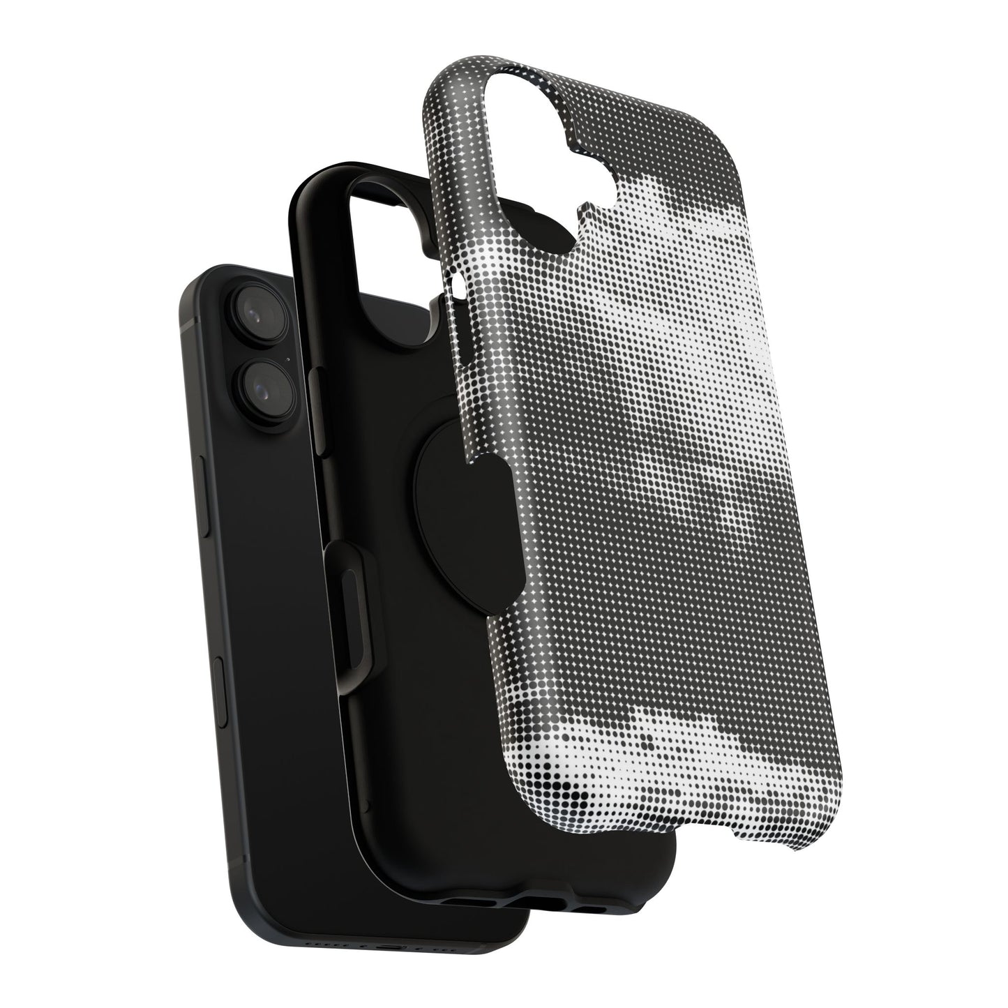 Cloud Block Tough iPhone Case