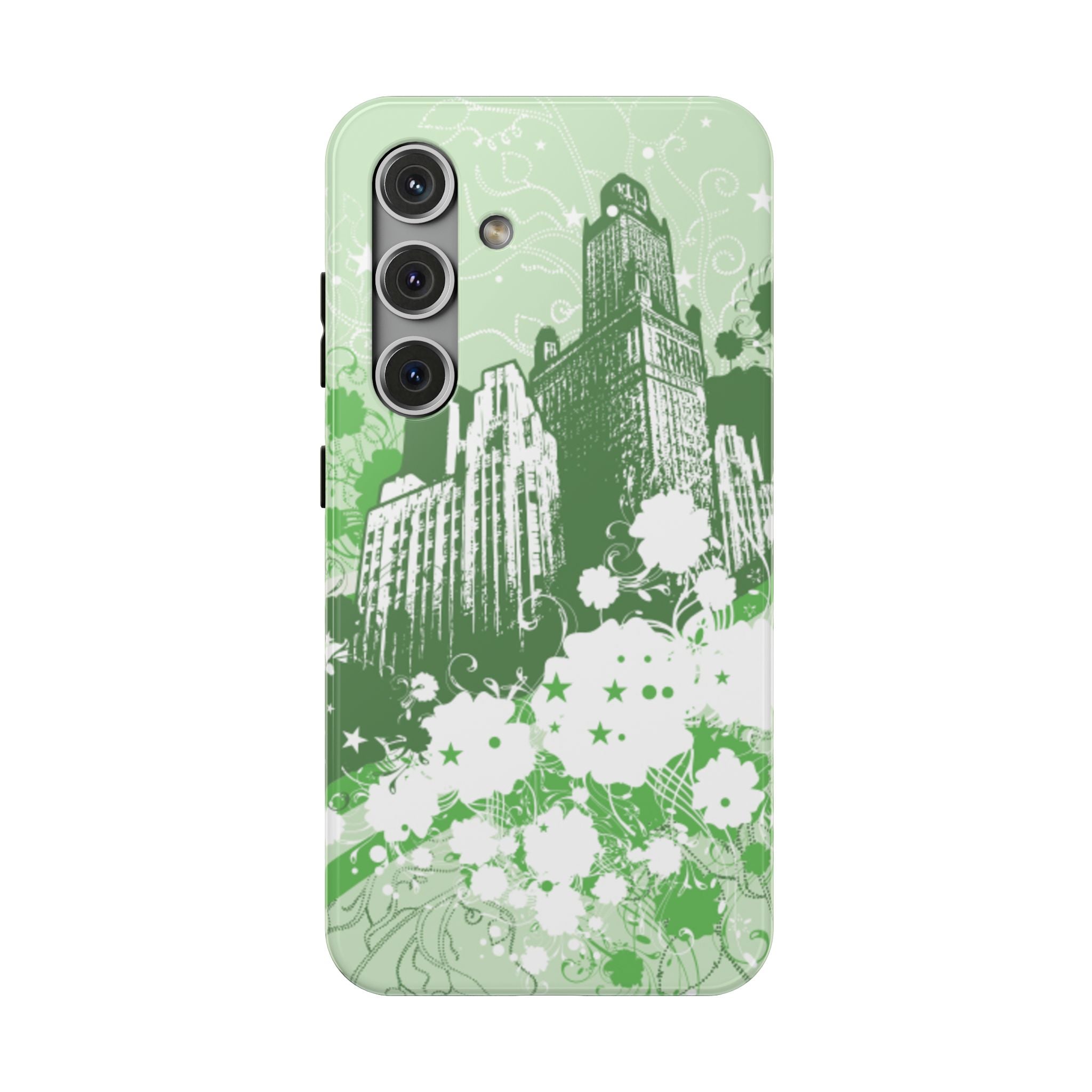 Green City Tough Samsung Case