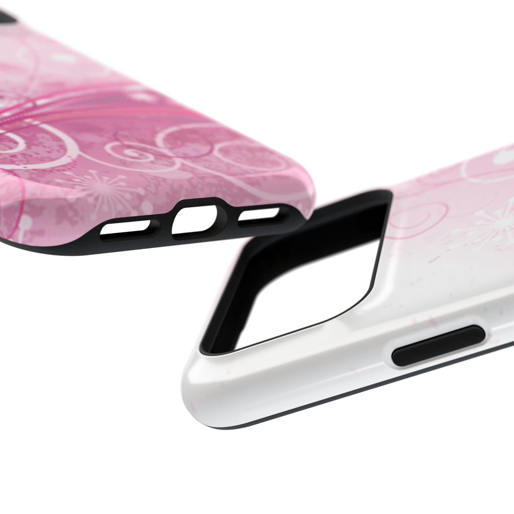 Faded Petals Tough iPhone Case