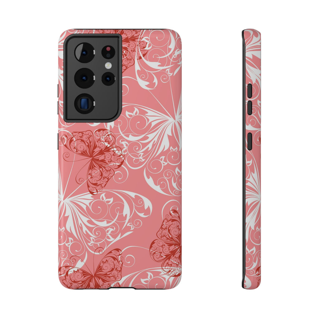 Pink Veil Tough Samsung Case