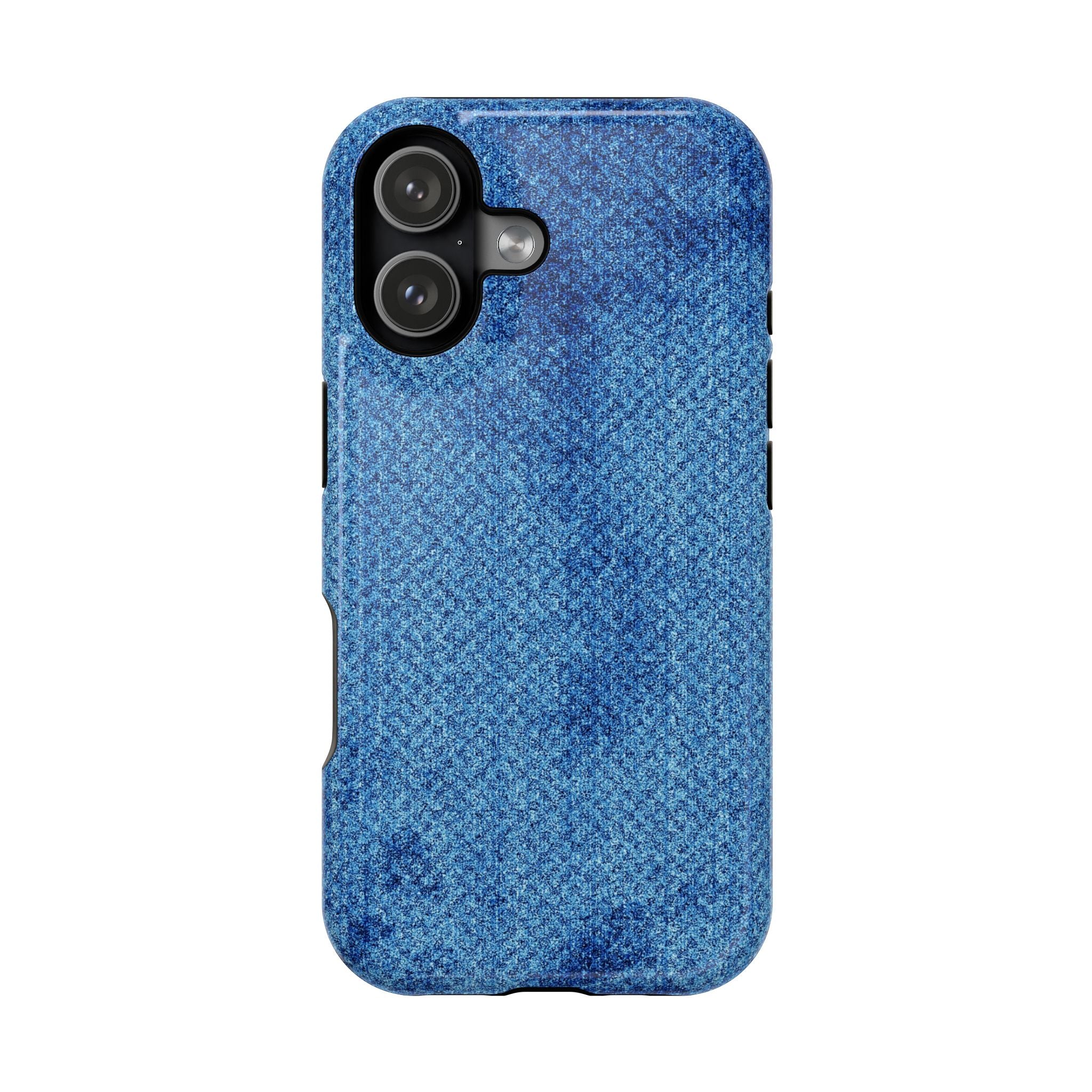 Blue Denim Tough iPhone Case