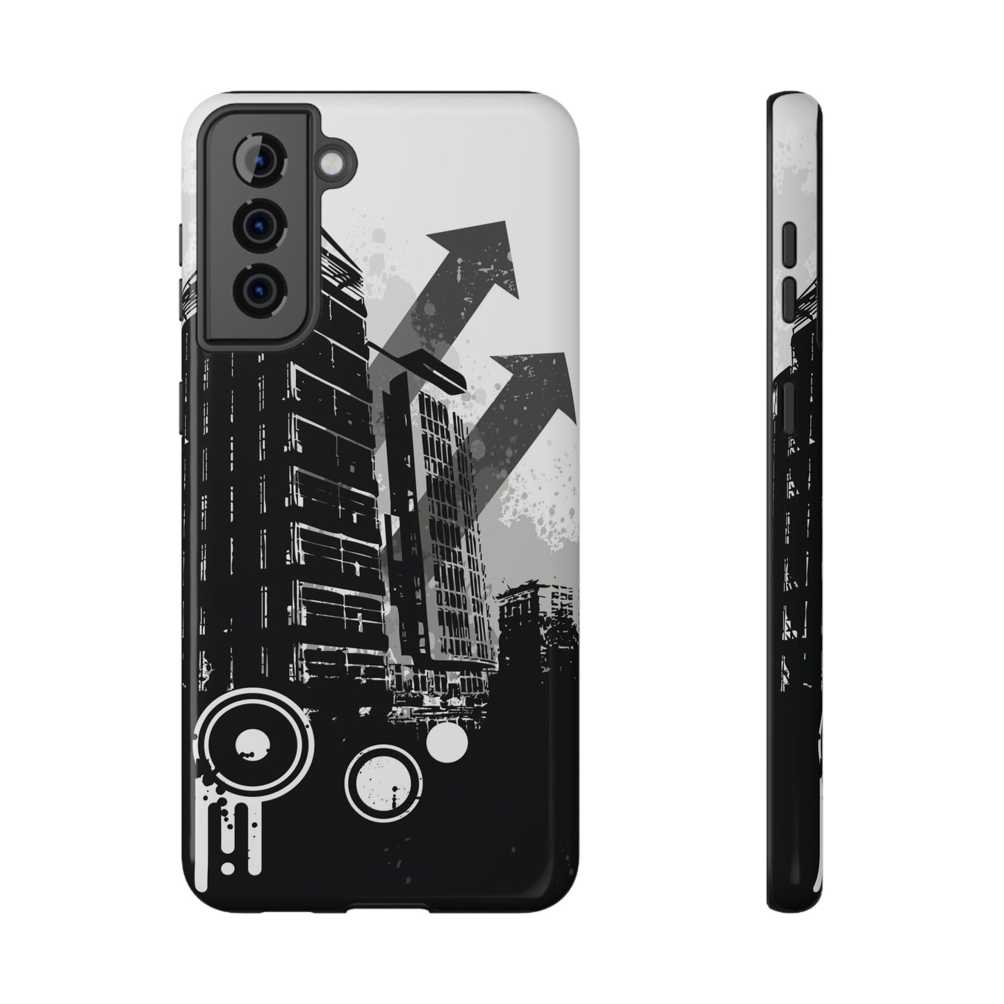 Monochrome City Tough Samsung Case