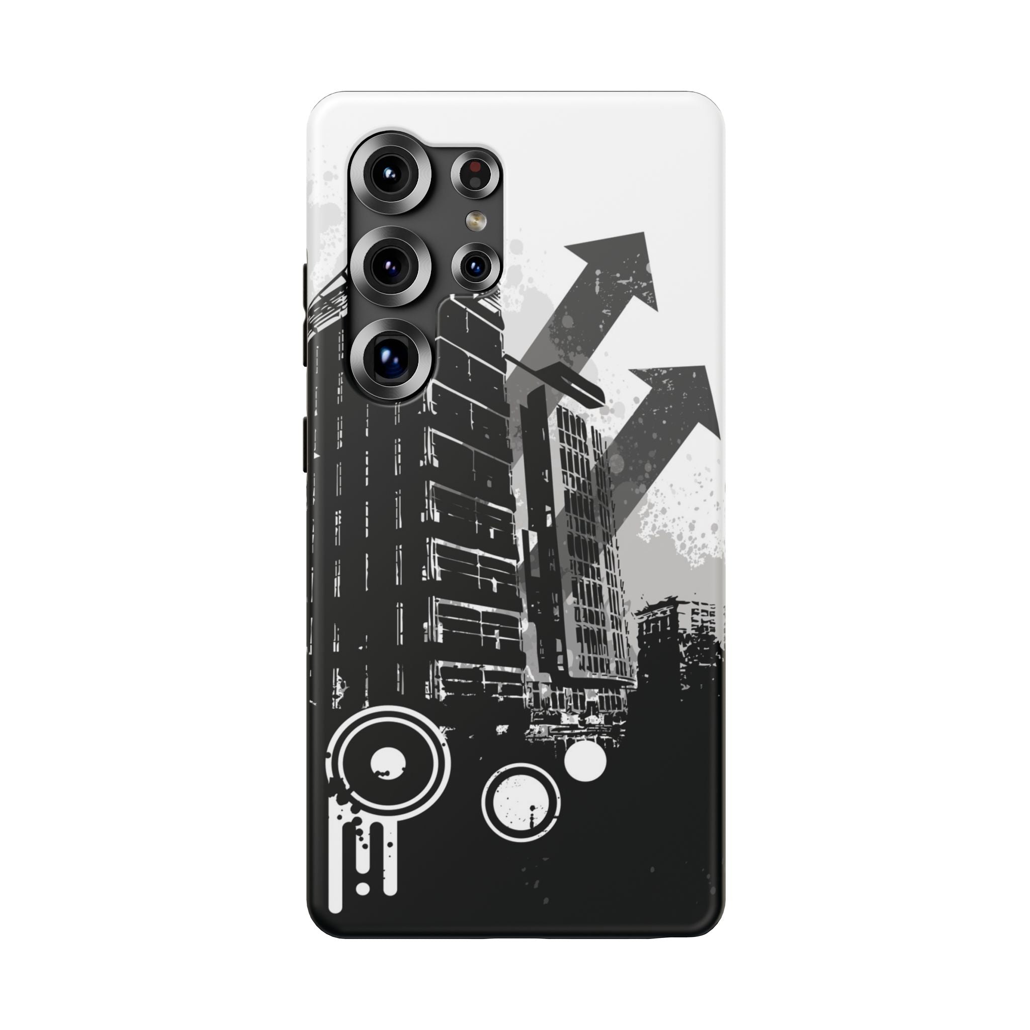 Monochrome City Tough Samsung Case