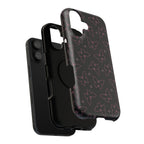 Midnight Flutter Tough iPhone Case
