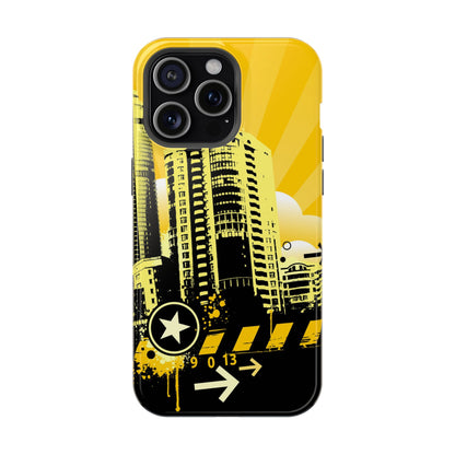 Yellow City Tough iPhone Case