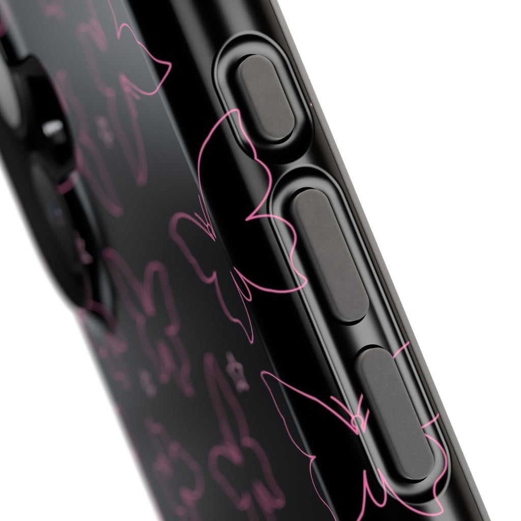 Midnight Flutter Tough iPhone Case