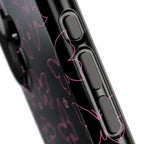 Midnight Flutter Tough iPhone Case