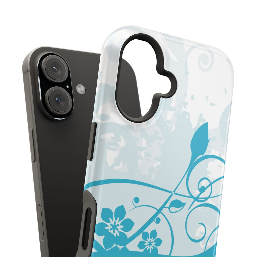 Blue Bloom Tough iPhone Case