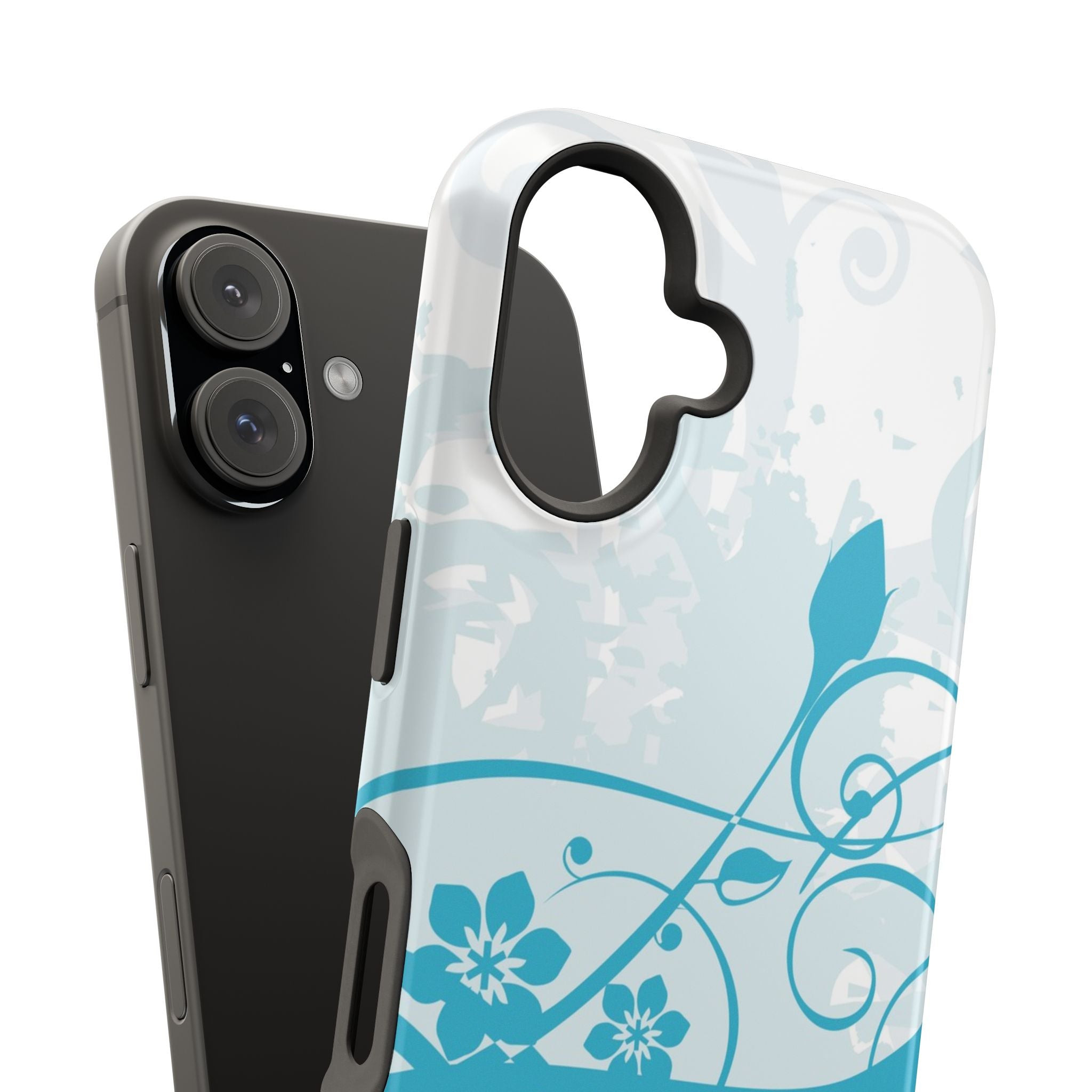 Blue Bloom Tough iPhone Case