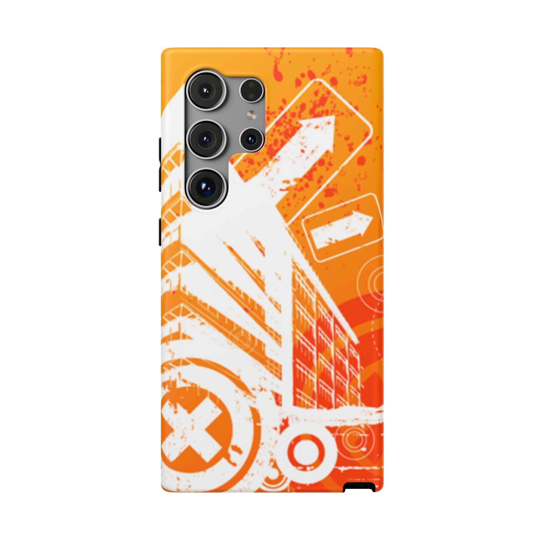 Tangerine Haze Tough Samsung Case