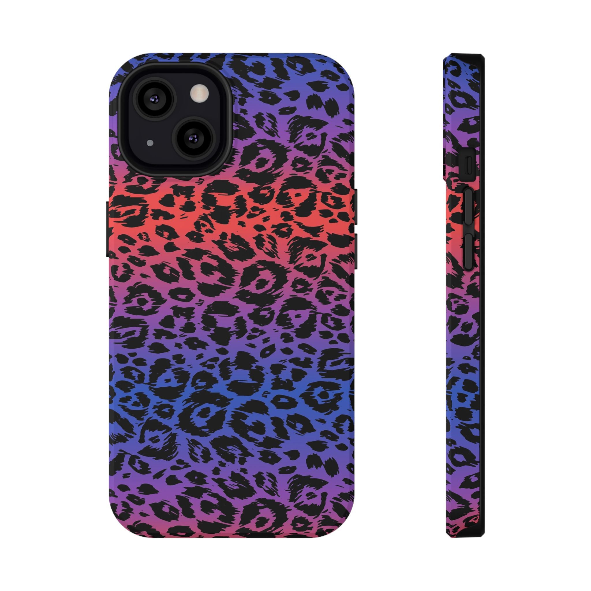 Leopard Gradient Tough iPhone Case